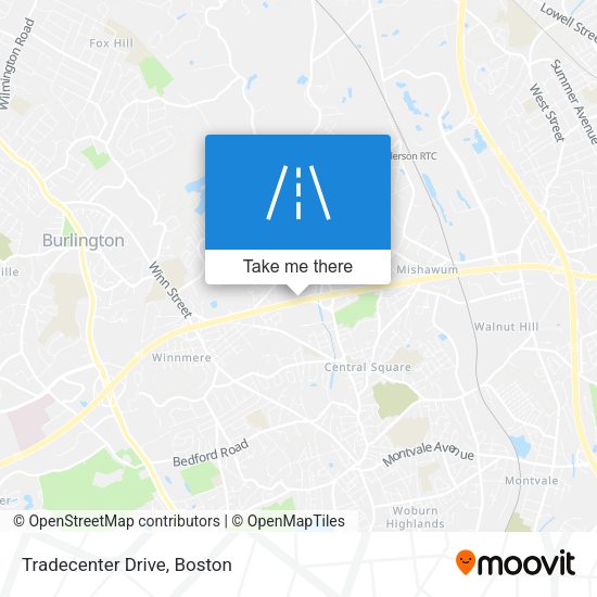 Mapa de Tradecenter Drive