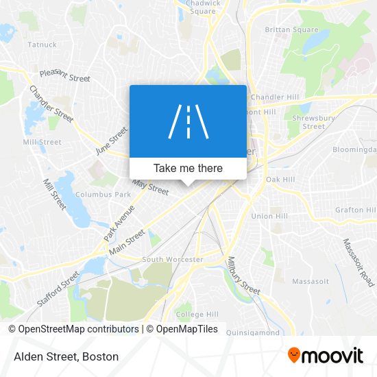 Mapa de Alden Street