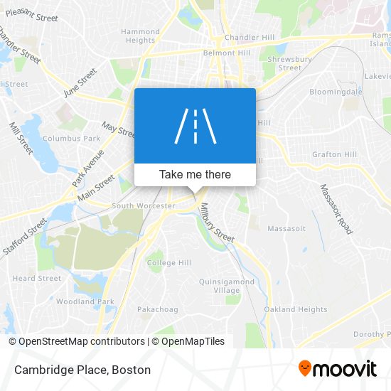 Cambridge Place map