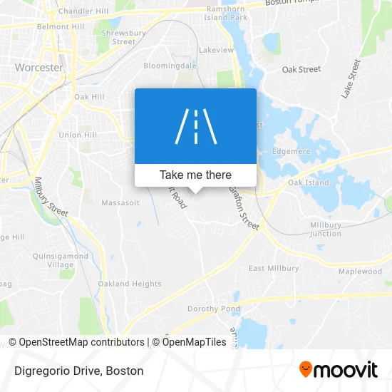 Digregorio Drive map