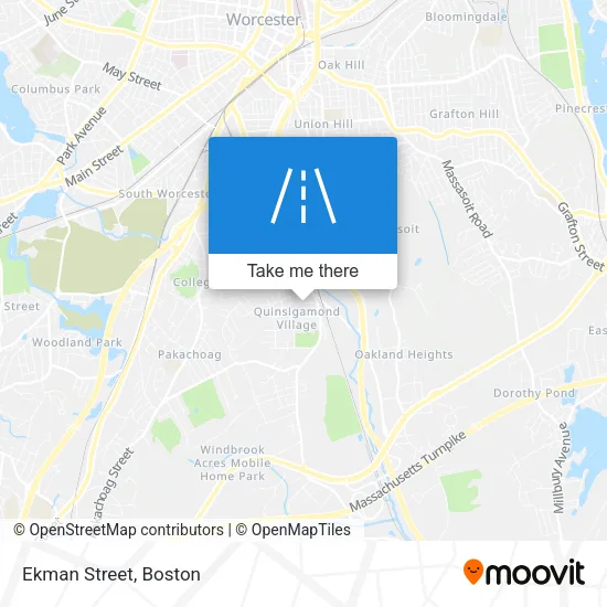 Ekman Street map
