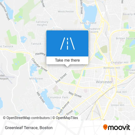 Greenleaf Terrace map