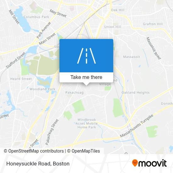 Honeysuckle Road map