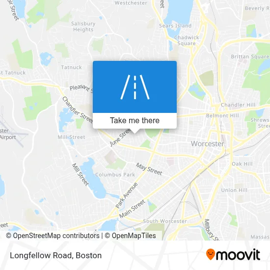 Longfellow Road map