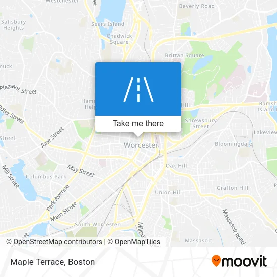 Maple Terrace map