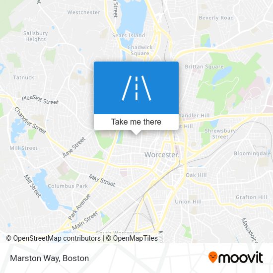 Mapa de Marston Way