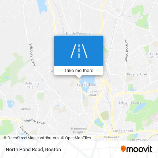 Mapa de North Pond Road