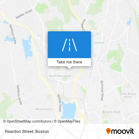Reardon Street map