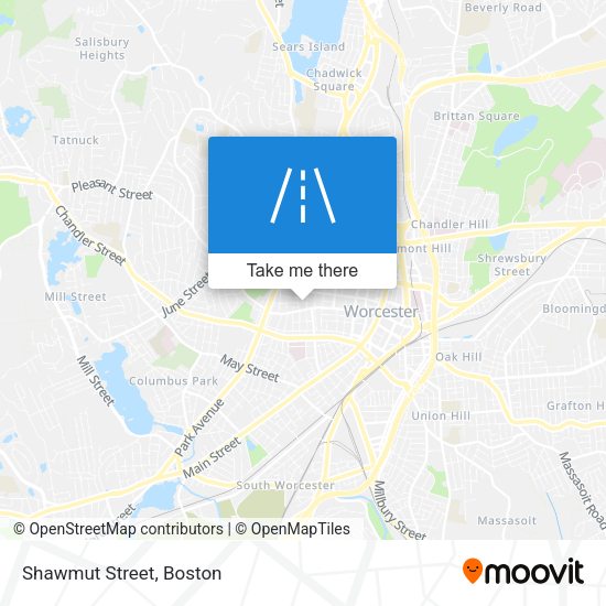 Mapa de Shawmut Street