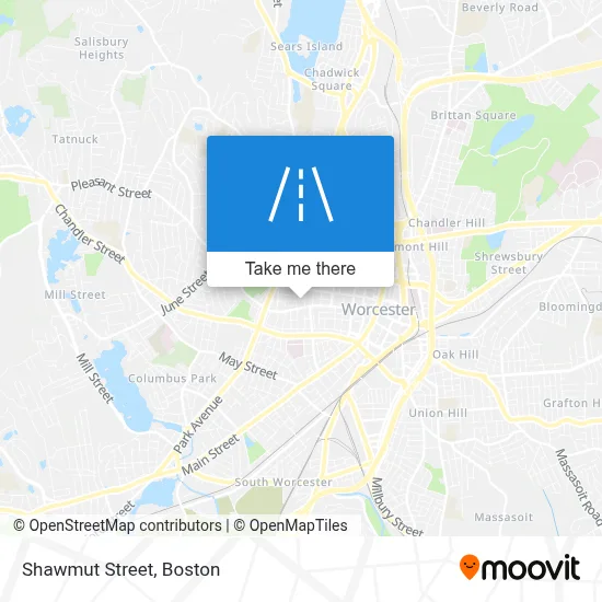 Shawmut Street map