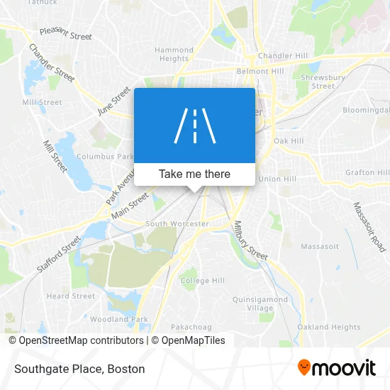 Southgate Place map