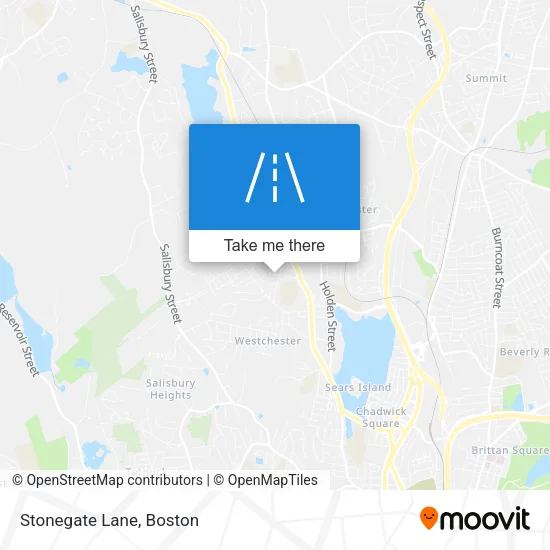 Stonegate Lane map