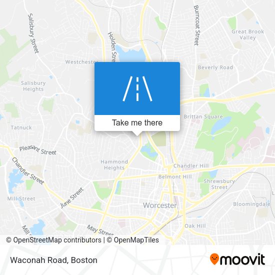 Mapa de Waconah Road