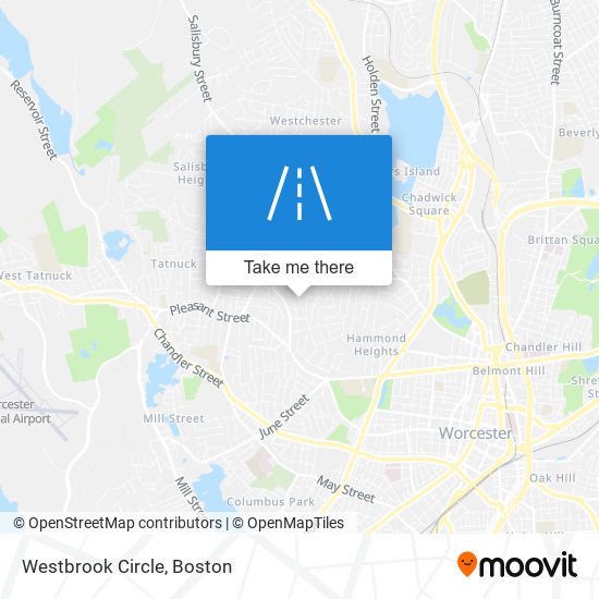 Westbrook Circle map