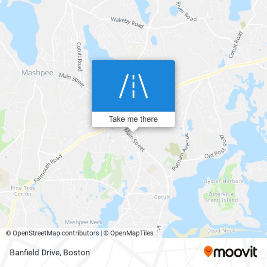 Banfield Drive map