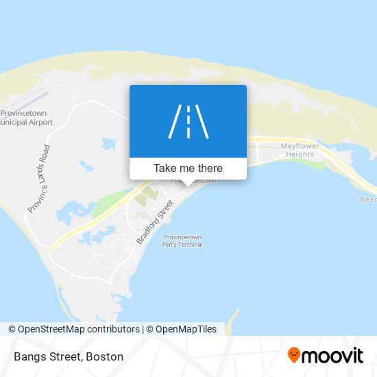 Bangs Street map