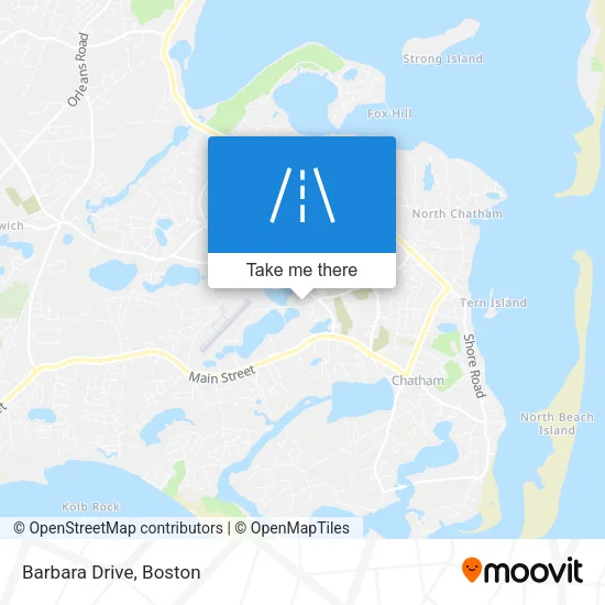 Barbara Drive map
