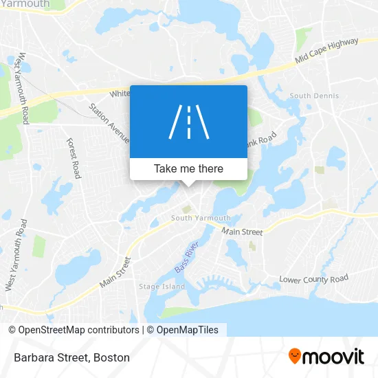 Barbara Street map