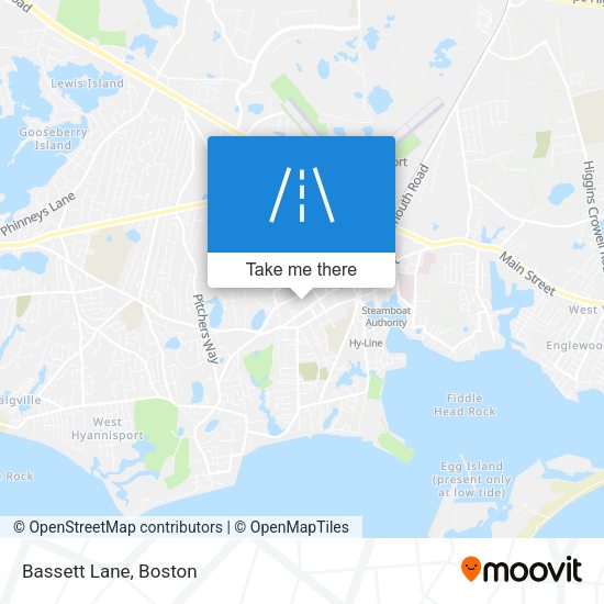 Mapa de Bassett Lane