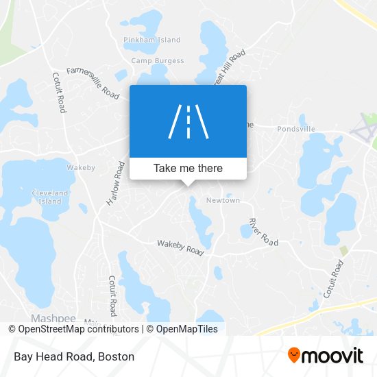 Mapa de Bay Head Road