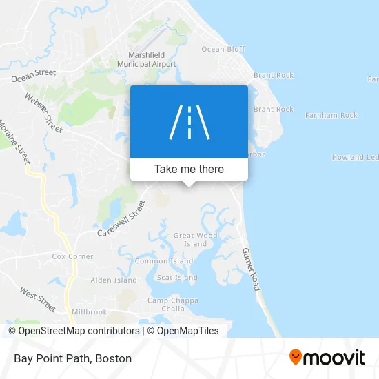 Bay Point Path map