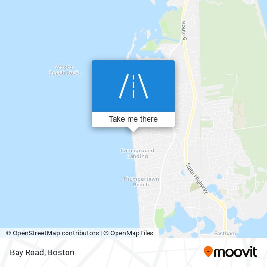 Bay Road map