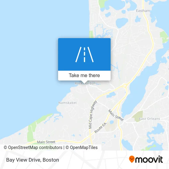 Bay View Drive map