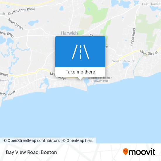 Mapa de Bay View Road