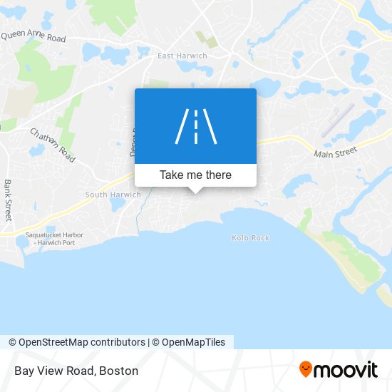 Bay View Road map