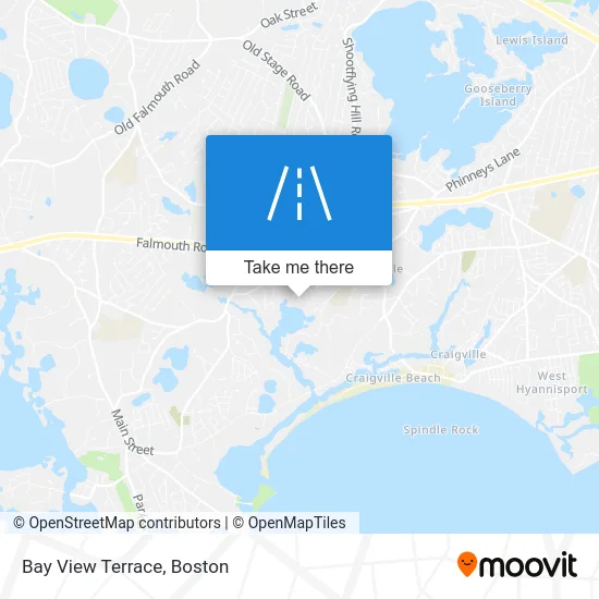 Bay View Terrace map