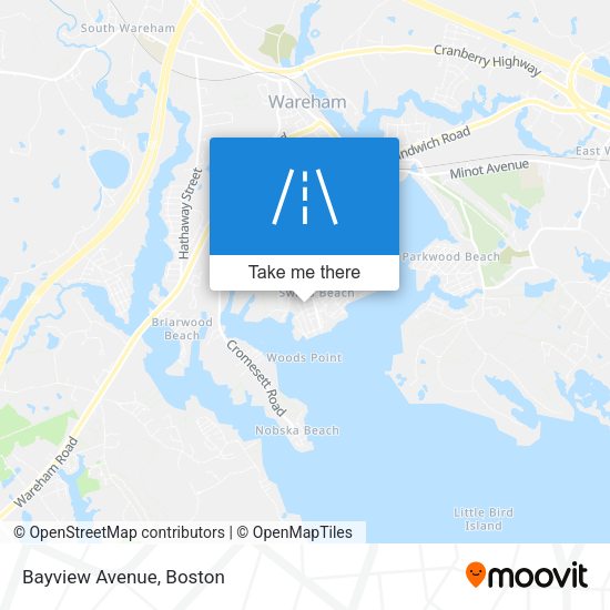 Mapa de Bayview Avenue