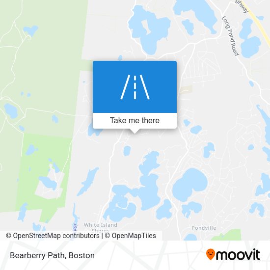 Mapa de Bearberry Path