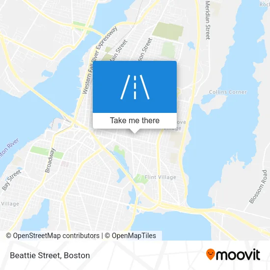 Mapa de Beattie Street