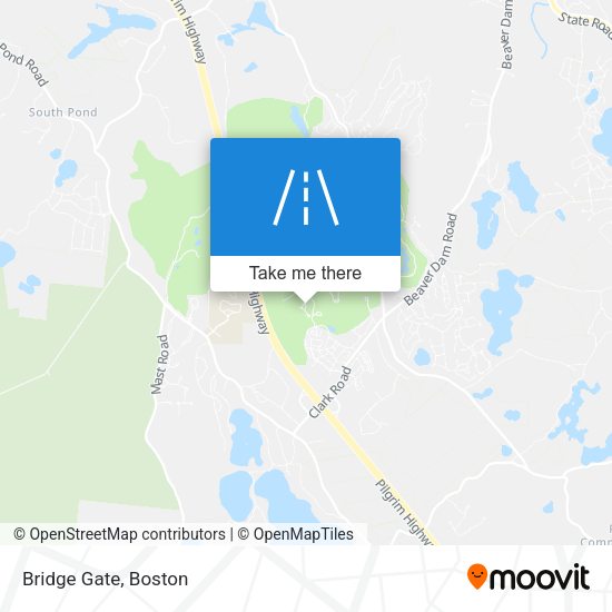 Mapa de Bridge Gate