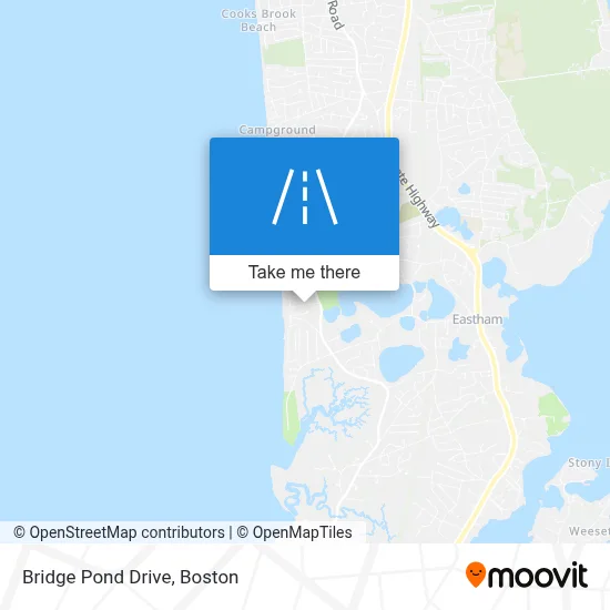 Bridge Pond Drive map