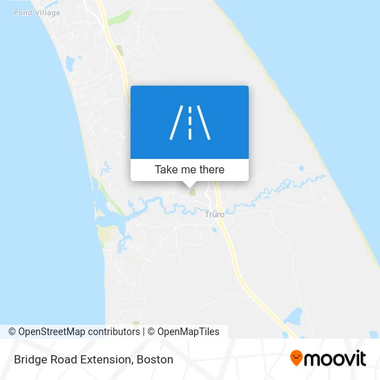 Bridge Road Extension map