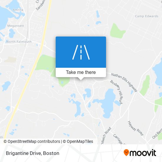 Brigantine Drive map