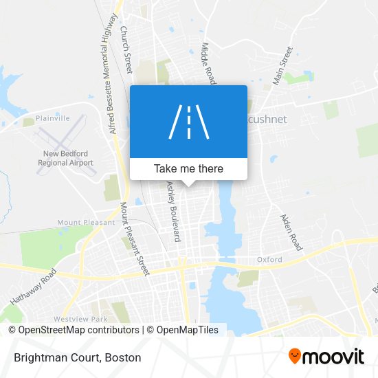 Mapa de Brightman Court