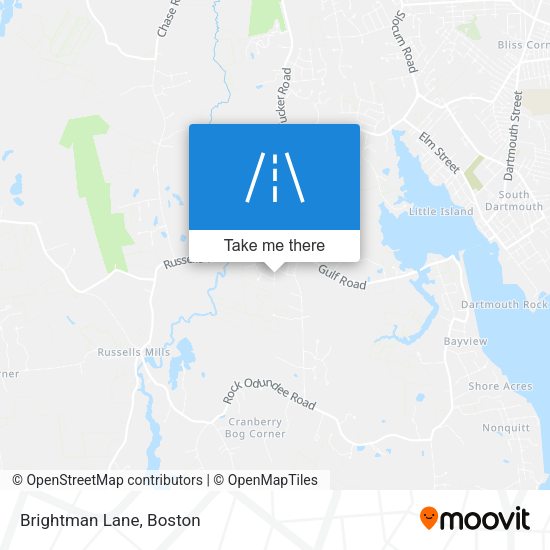 Mapa de Brightman Lane