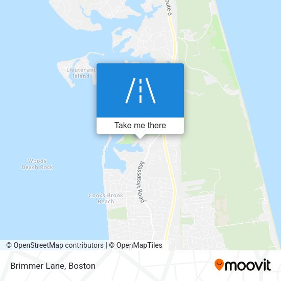 Mapa de Brimmer Lane
