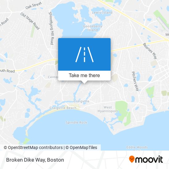 Mapa de Broken Dike Way