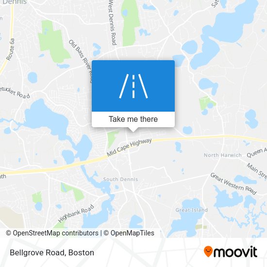 Mapa de Bellgrove Road