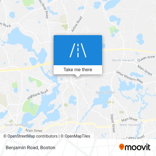 Mapa de Benjamin Road