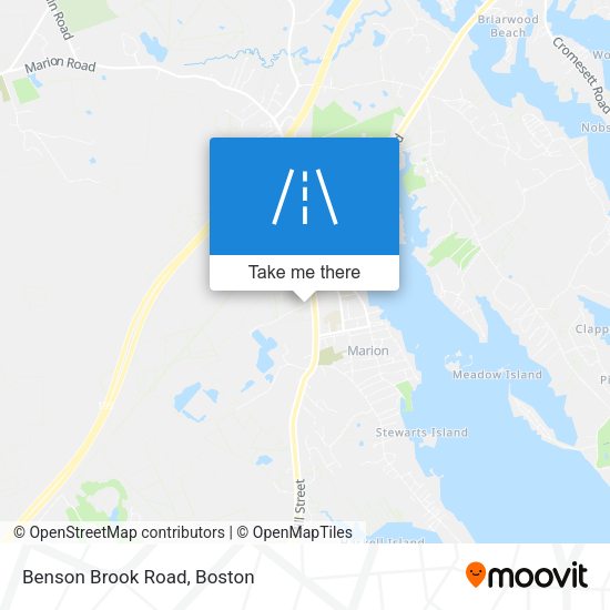 Mapa de Benson Brook Road