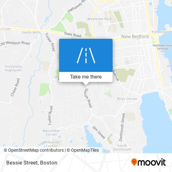 Mapa de Bessie Street