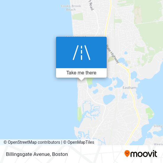 Mapa de Billingsgate Avenue