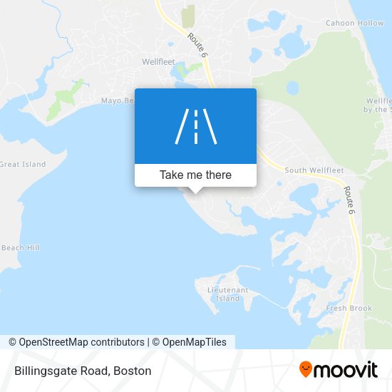 Mapa de Billingsgate Road