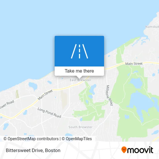 Bittersweet Drive map