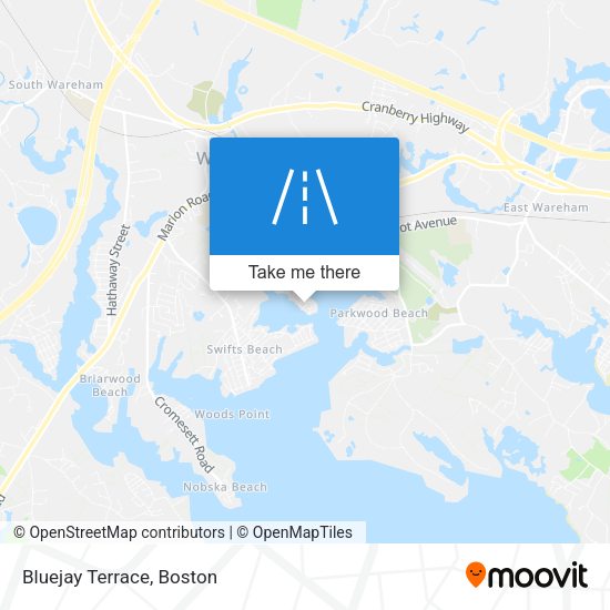 Mapa de Bluejay Terrace