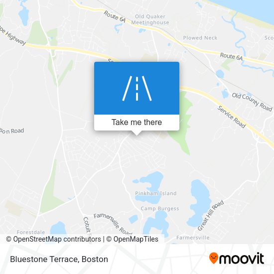Mapa de Bluestone Terrace